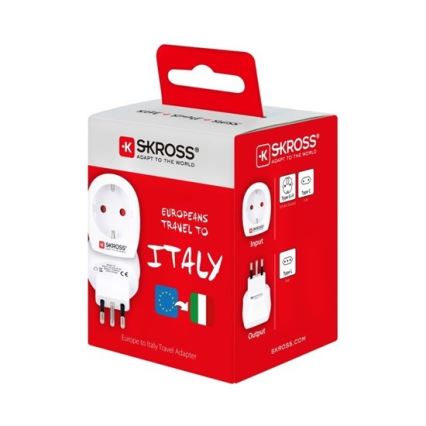 Адаптер за пътуване за Италия 230V